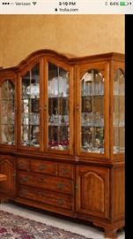Thomasville china cabinet