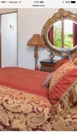 Beautiful custom bedding