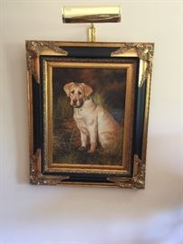 sweet dog painting