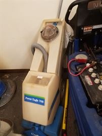 excess batteries and cleaning machines