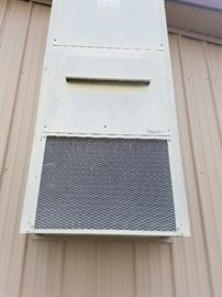 Air Condition unit(s) for one of four modular office or classroom or sleeping buildings. 