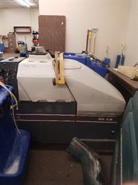 Automatic floor scrubber, high quality and will get the job done, used by Custodians and businesses ever where,  parts still easy to find.  Gym floor cleaning machine, and is priced right, delivery can be arranged if necessary.