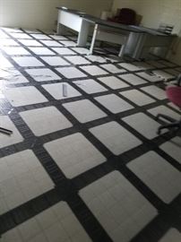 Computer room desks and accessories