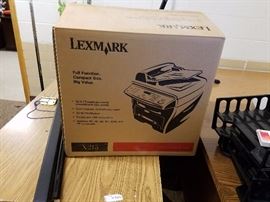 Lexmark printer still in original box