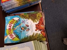 large collection of children's readers for elementary kids