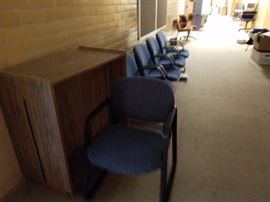 Chairs and tables as far as the eye can see. Nothing over $20,00 most items under $15.00