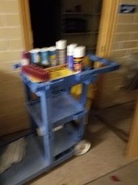 janitorial cart