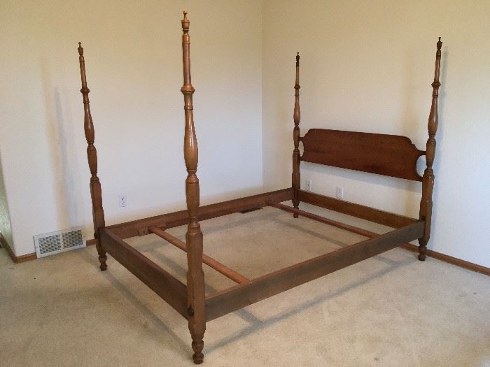 Stickley Full Size, Solid Cherry Bed