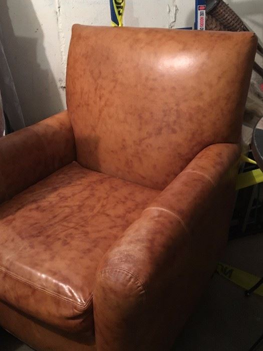 Lillian August leather chair