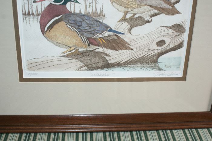 “Woodies” signed by artist John Akers 79/200