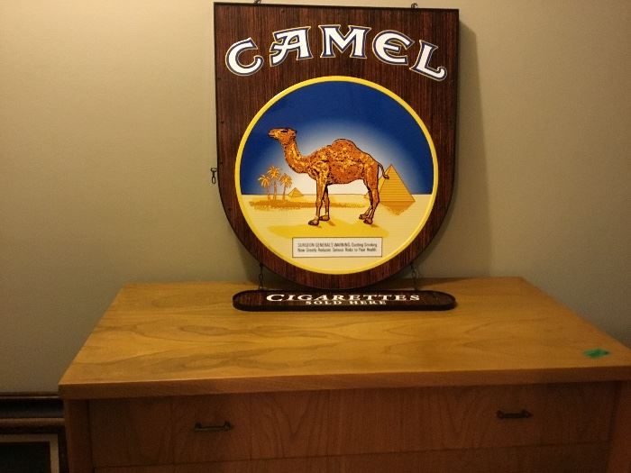Camel advertising piece