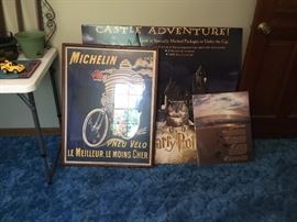 Posters & framed picture
