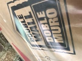 Double wall constructed storage shed