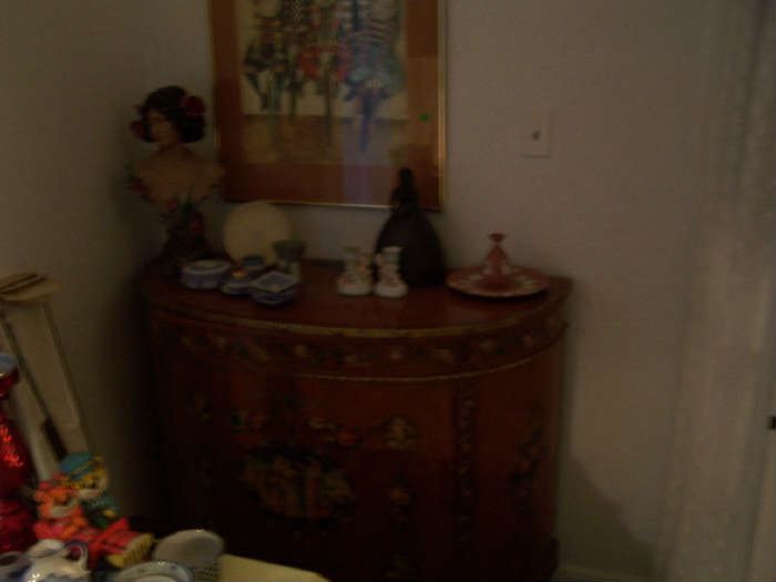 THE OTHER DEMI-LUNE CHEST & WEDGWOOD PIECES