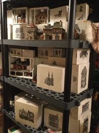 Large collection of Dickens Village Dept 56