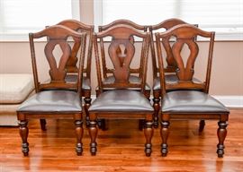 Set of 8 Dining Chairs (2 Captain's Chairs & 6 Side Chairs)