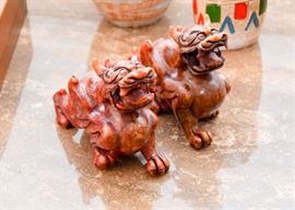 Stone Carved Dragons / Mythical Beasts