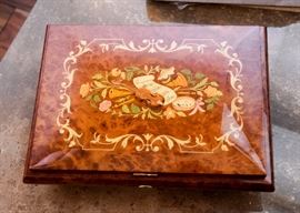 Pretty Wood Jewelry Box