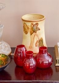 Pottery & Glass Vases