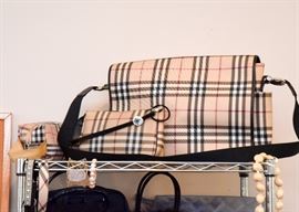 Burberry Messenger Bag & Purse