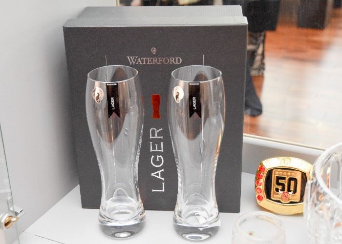 Waterford Crystal Lager Glasses
