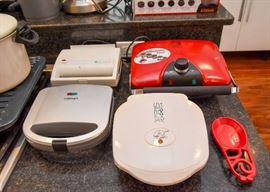 Panini Makers, Grill Machines