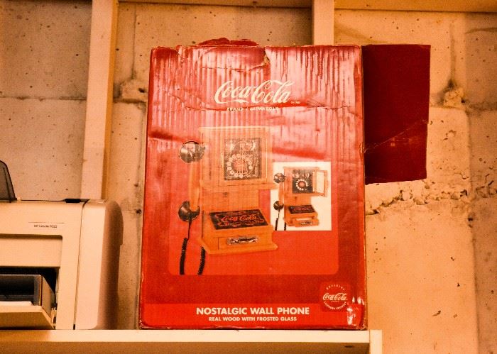 Nostalgic Coca-Cola Wall Telephone