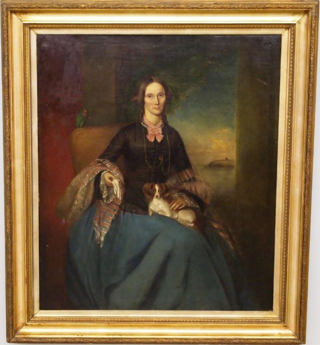 8.25 19th century oc Portrait woman