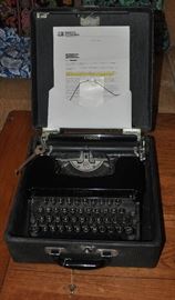 LC Smith Corona Typewriter