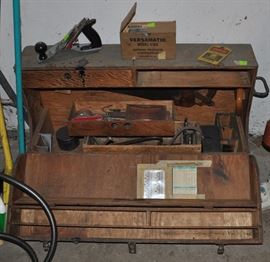 Old tool chest