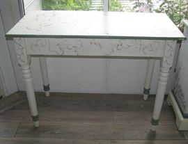 Painted table