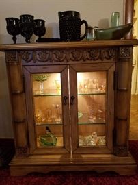 Glass curio case
