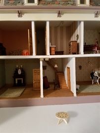 Interior of a doll house 