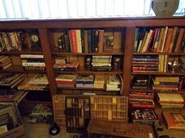 More books & bookends