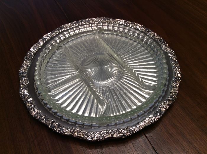 SILVER PLATED TRAY