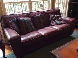 LEATHER SOFA