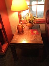 RUSTIC END TABLE TO MATCH THE COFFEE TABLE