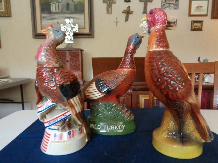 Wild Turkey DeCanters