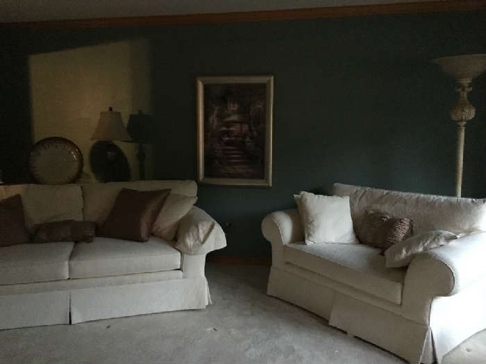 Marshall Fields sofa and love seat