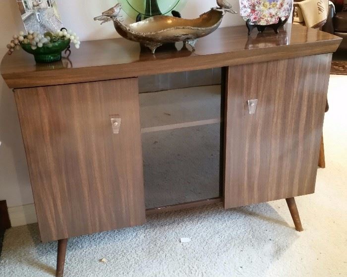 Adorable mid-century Formica cabinet $200