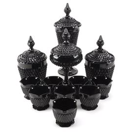Tiara Exclusives Black Amethyst Glassware