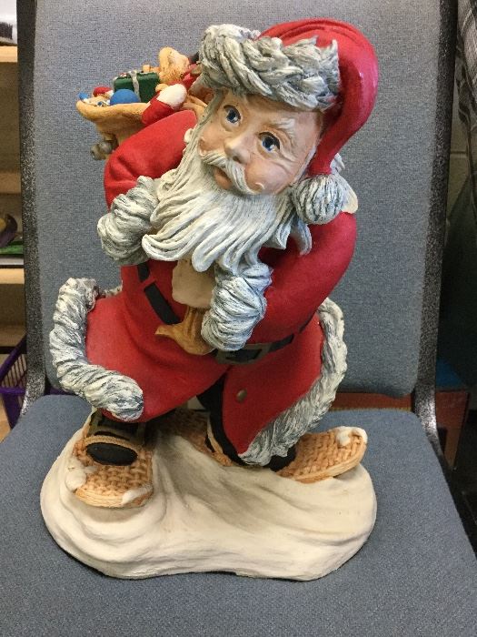 Collectible 18" Tall Santa by Apsit