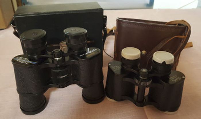 FVM061 Hialeah & Tasco Binoculars with Cases
