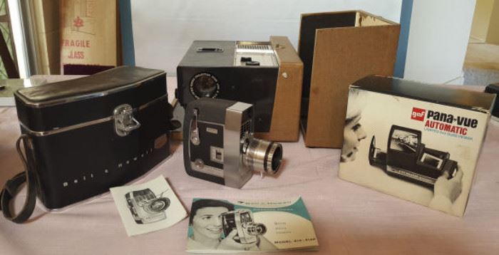 FVM063 Vintage Movie Camera, Projector & Slide Viewer
