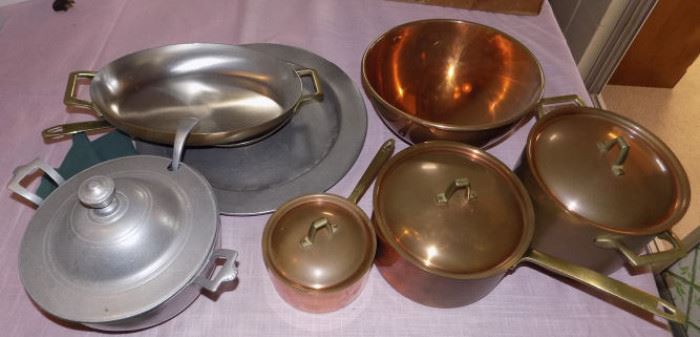 FVM131 Copper Looking Pots and More!

