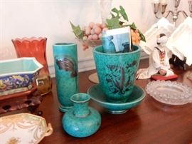 SWEDISH GUSTAVSBERG ARGENTA ART POTTERY