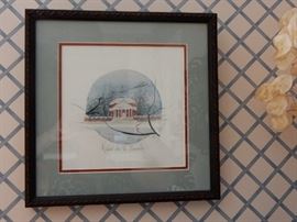 P Buckley Moss Signed Print