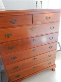 Chippendale Style Tall Chest