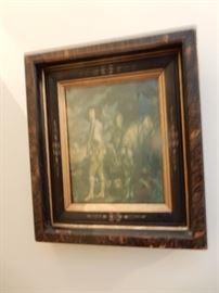 Framed Print in Inlaid Victorian Frame