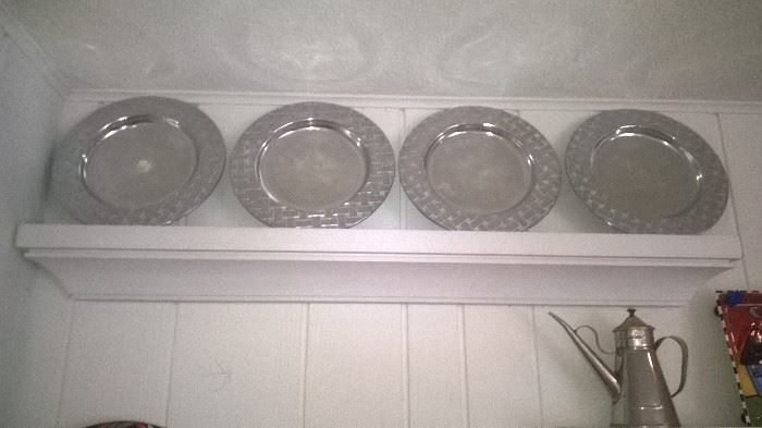 Pewter Dinnerware service for 12 